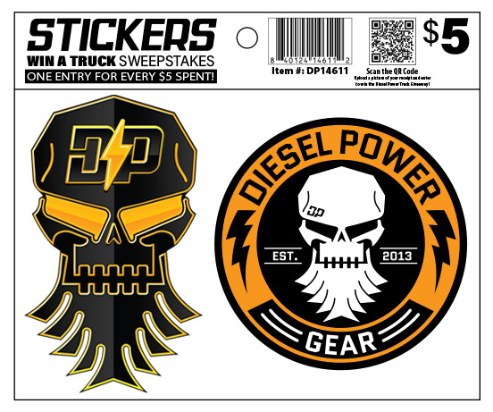 Diesel Power Stickers