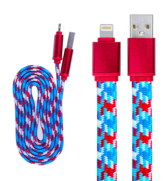 HookUps iPhone Charging Nylon Braided Cable
