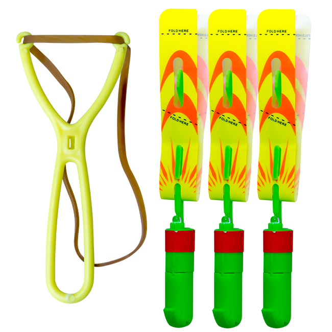 Rocket Spinners Sling Shot Toy