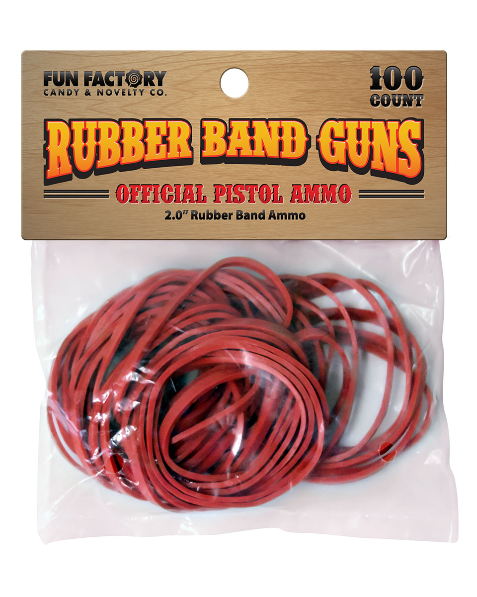 Rubber Band Wooden Pistol Ammo