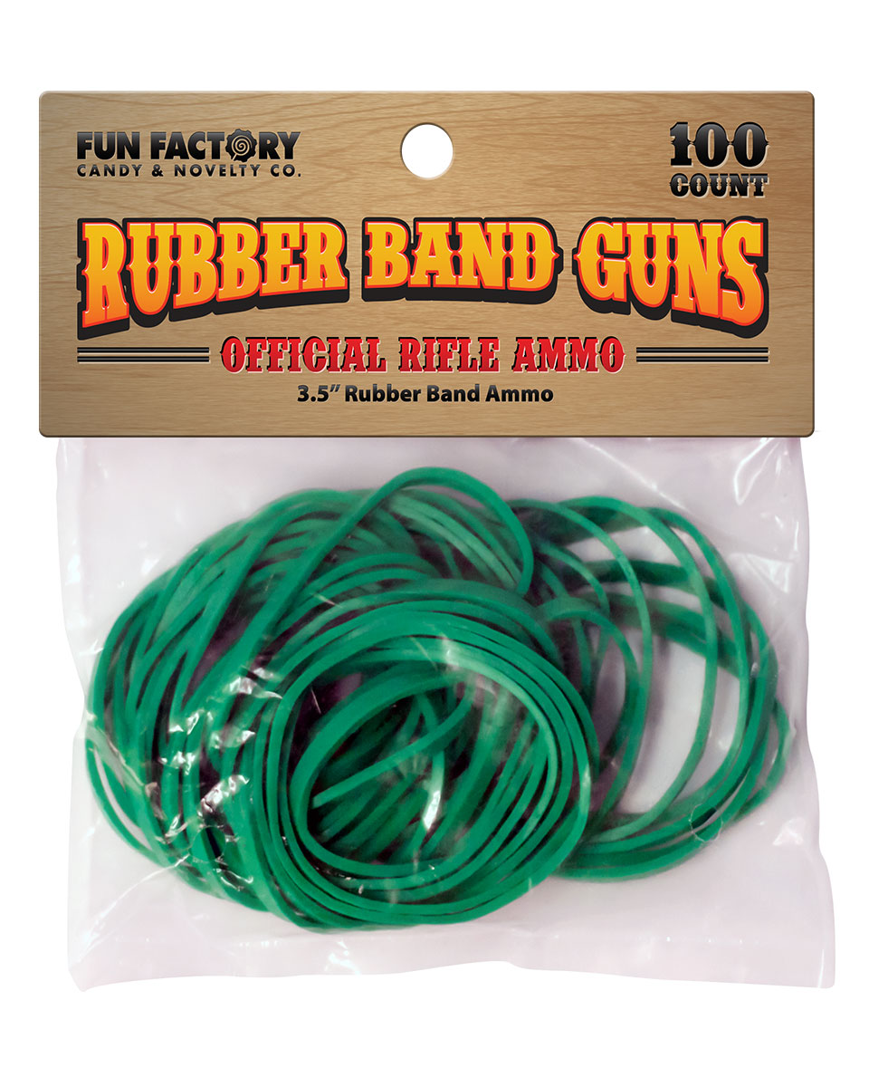 Rubber Band Wooden Rifle Ammo
